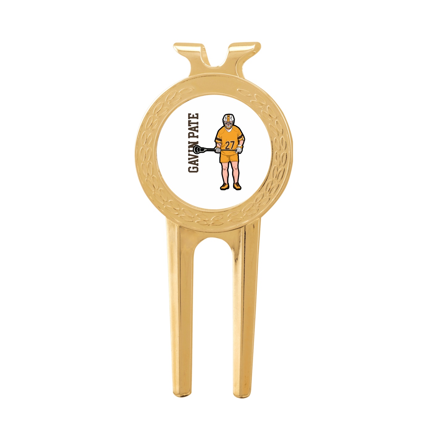 Divot Tool with Ball Marker — Name Vertical in Classic