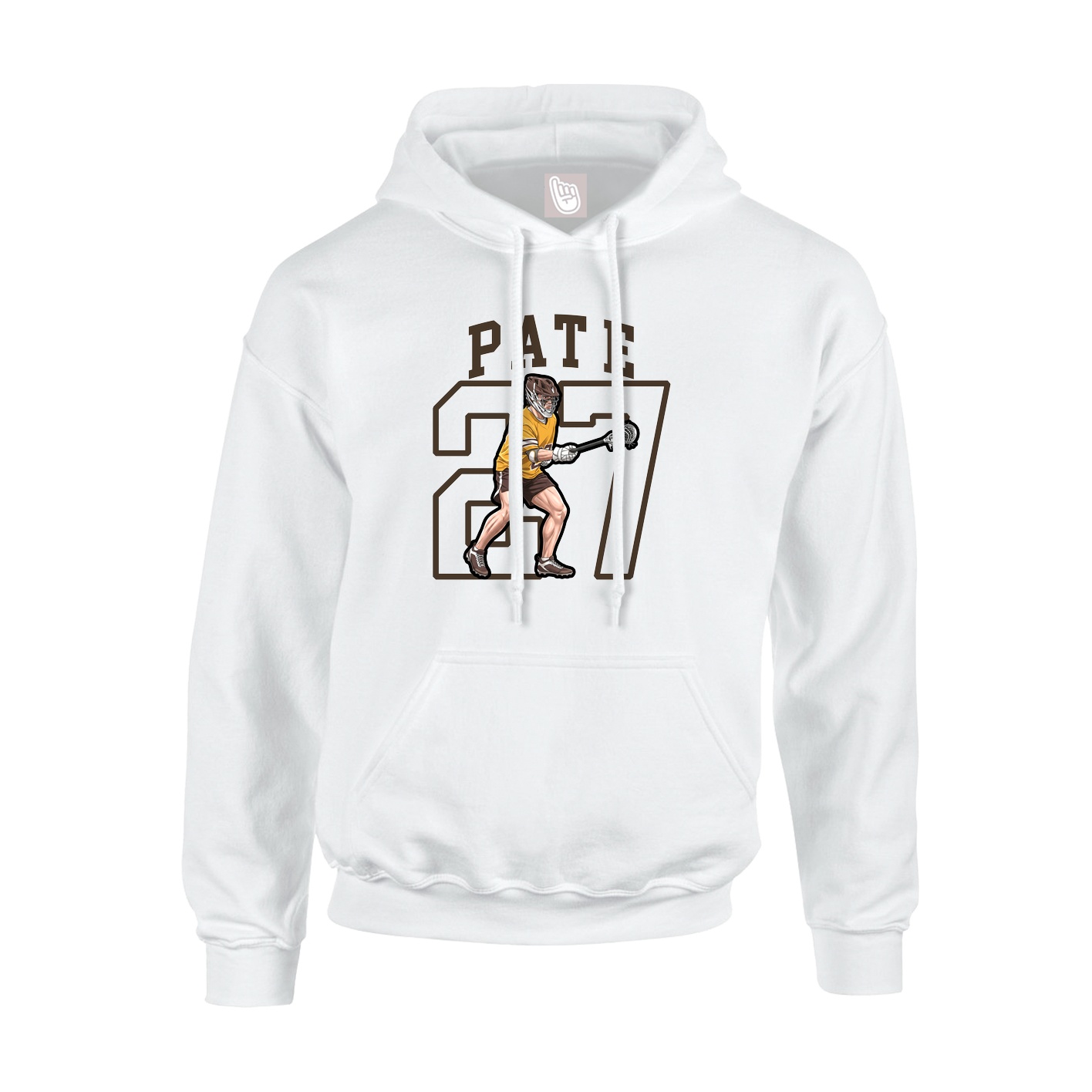 Youth Hoodie — Shirsey in White