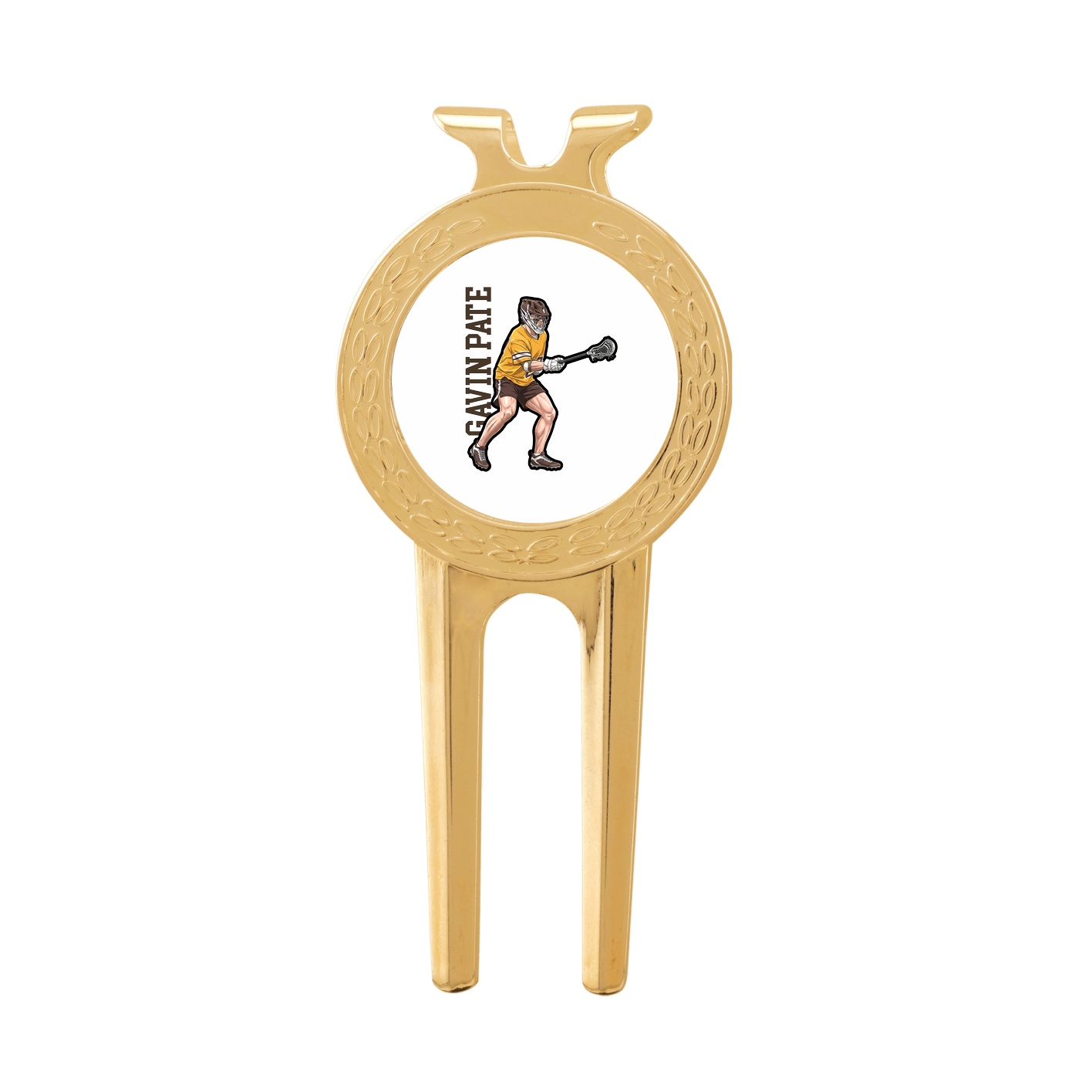 Divot Tool with Ball Marker — Name Vertical in Classic