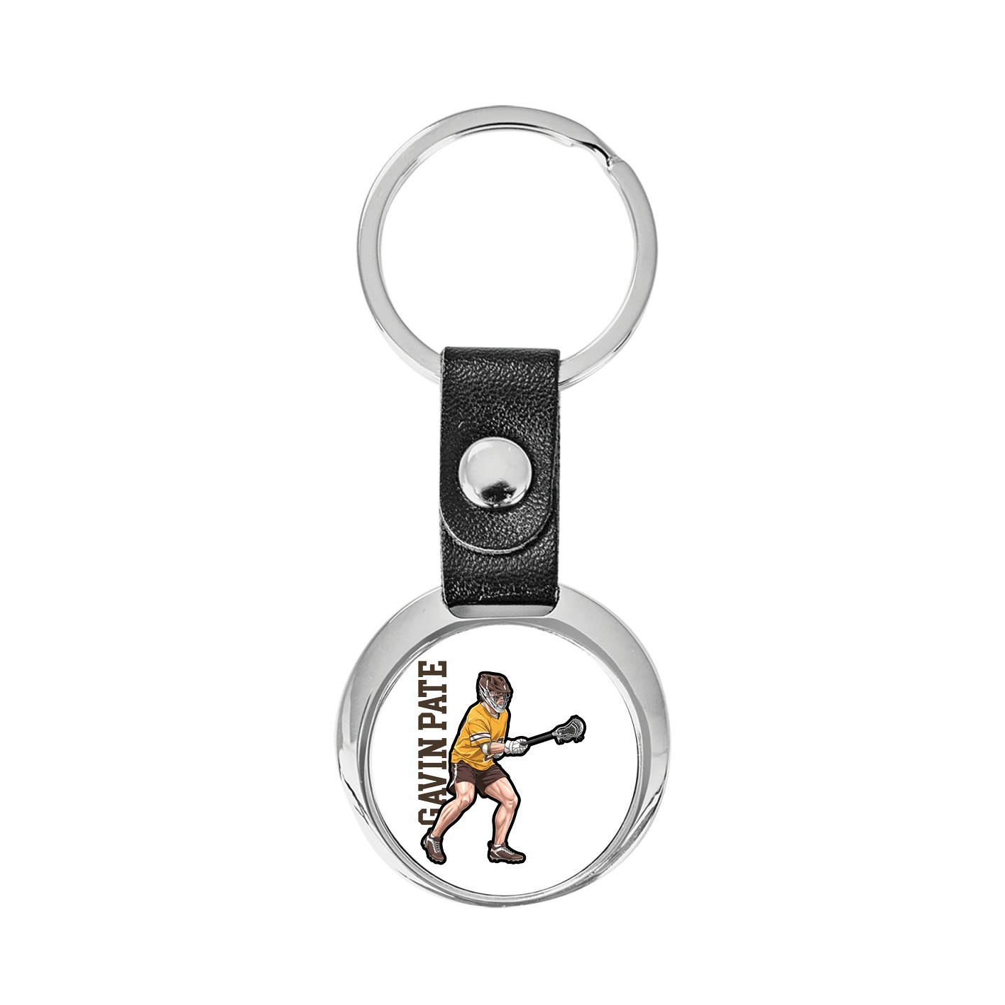 Key Chain — Name Vertical in Classic