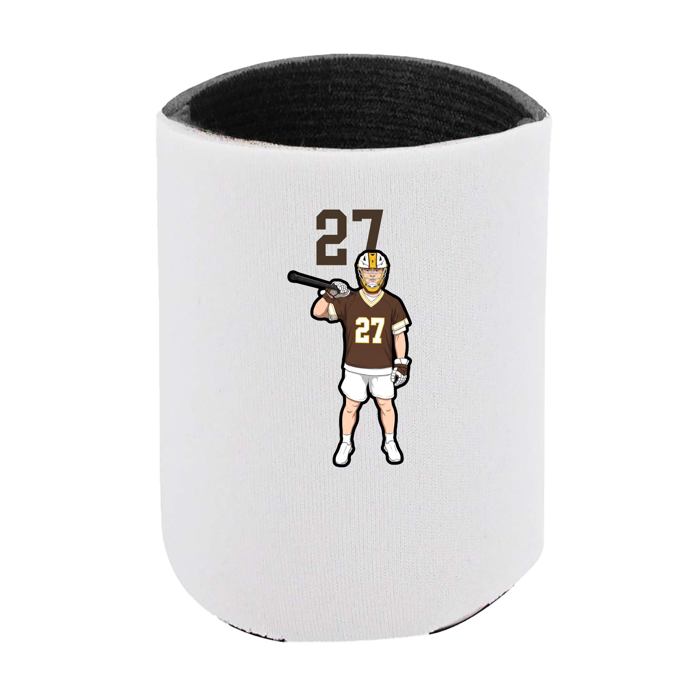 Can Holder — Number Top in White