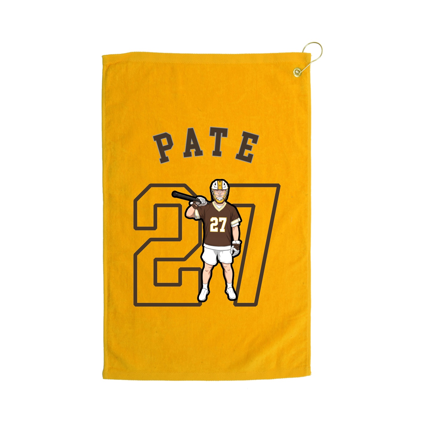 Golf Towel — Shirsey Arch in Gold