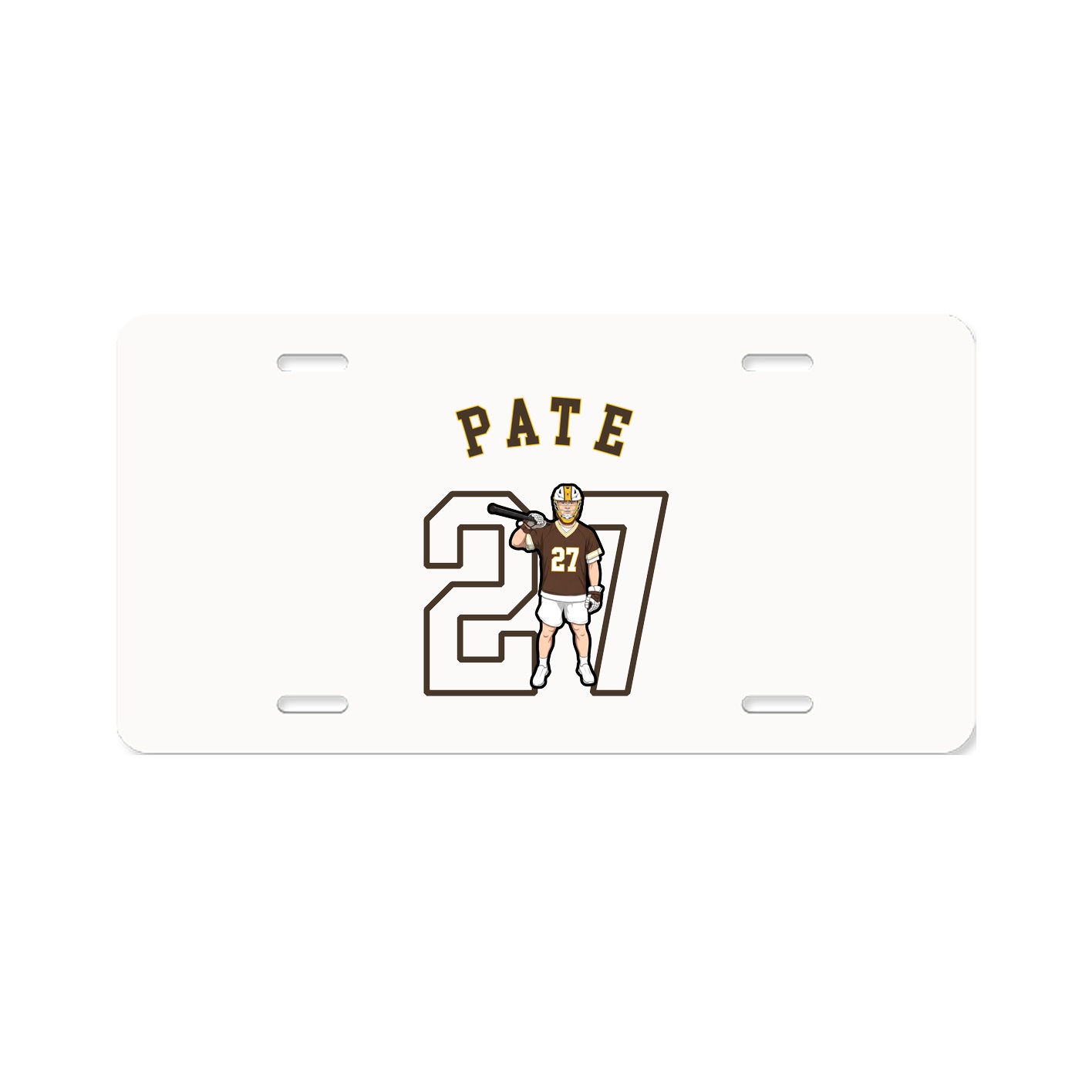 License Plate — Shirsey Arch in Classic
