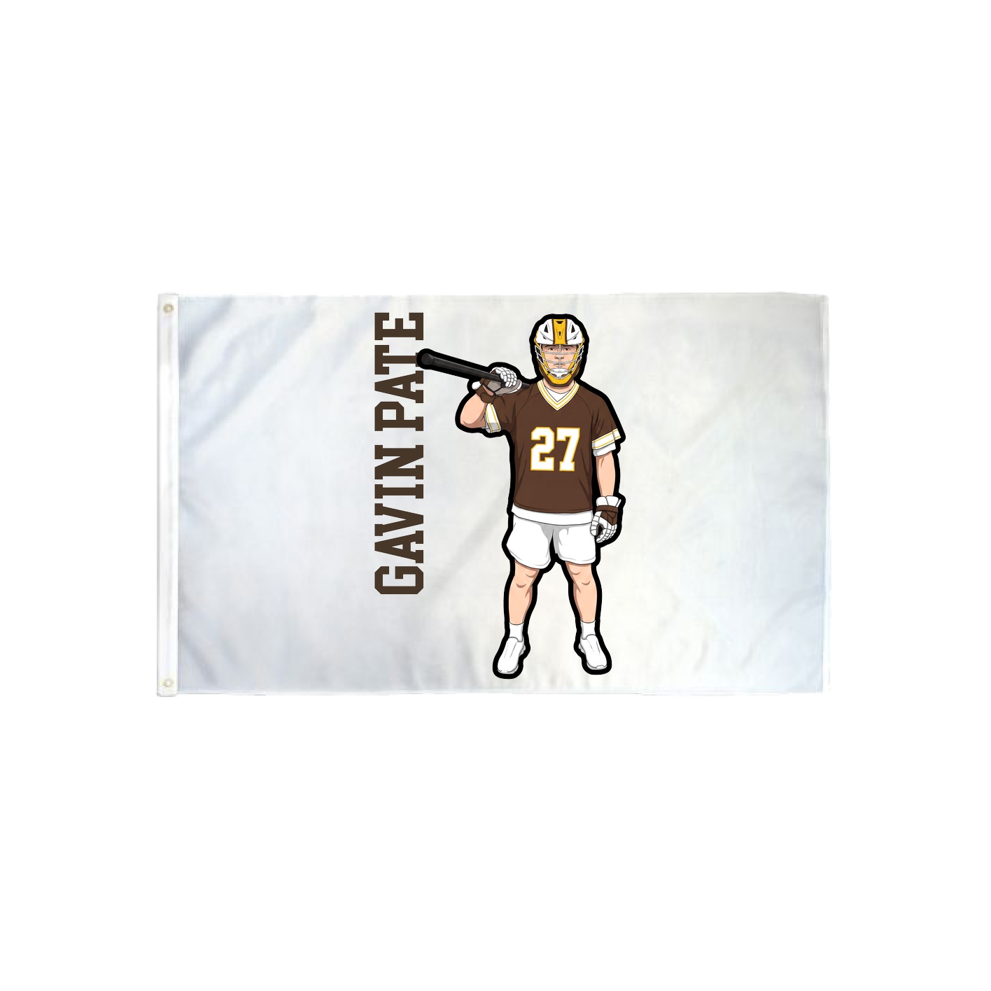 3x5 Flag — Name Vertical in Classic
