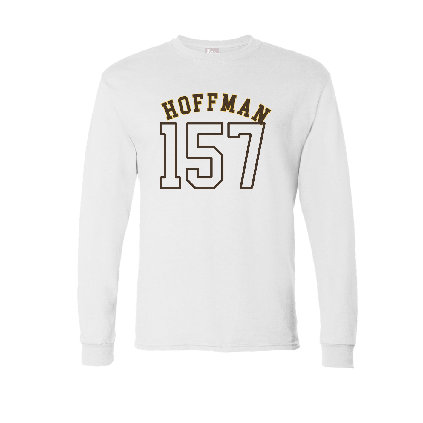 Long Sleeve Tee — Shirsey Arch in White