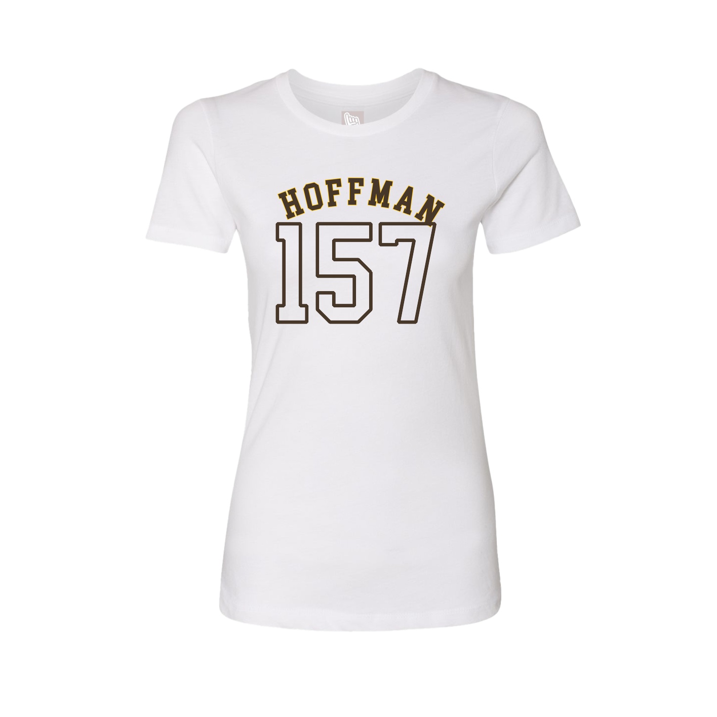Womens Tee — Shirsey Arch in White
