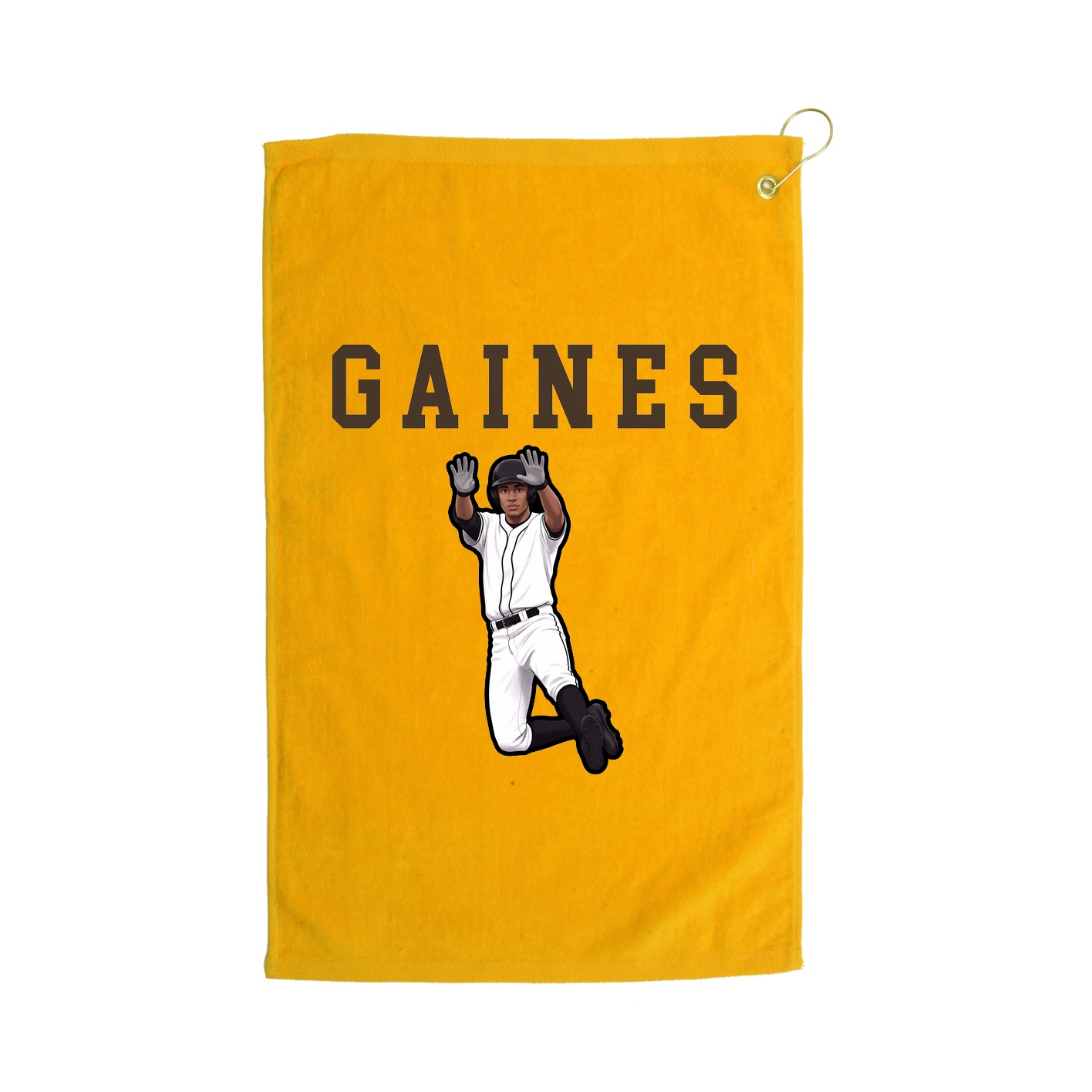 Golf Towel — Shirsey in Gold
