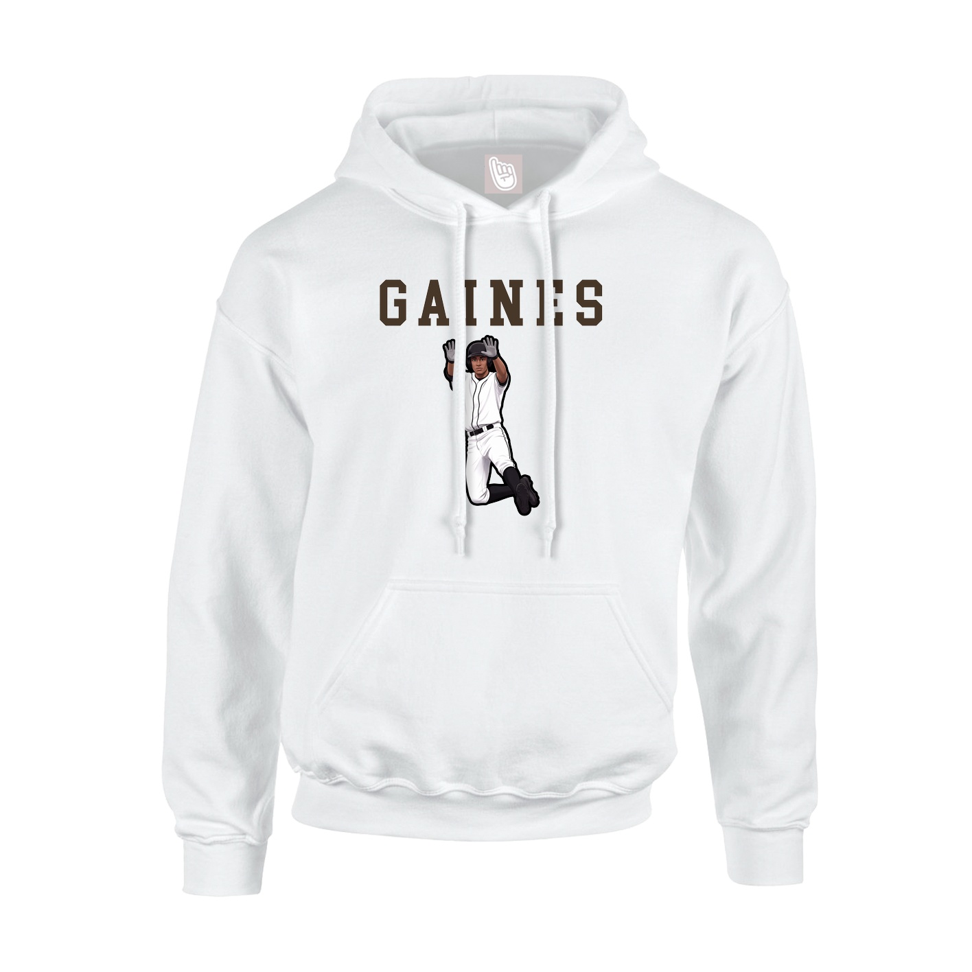 Youth Hoodie — Shirsey in White