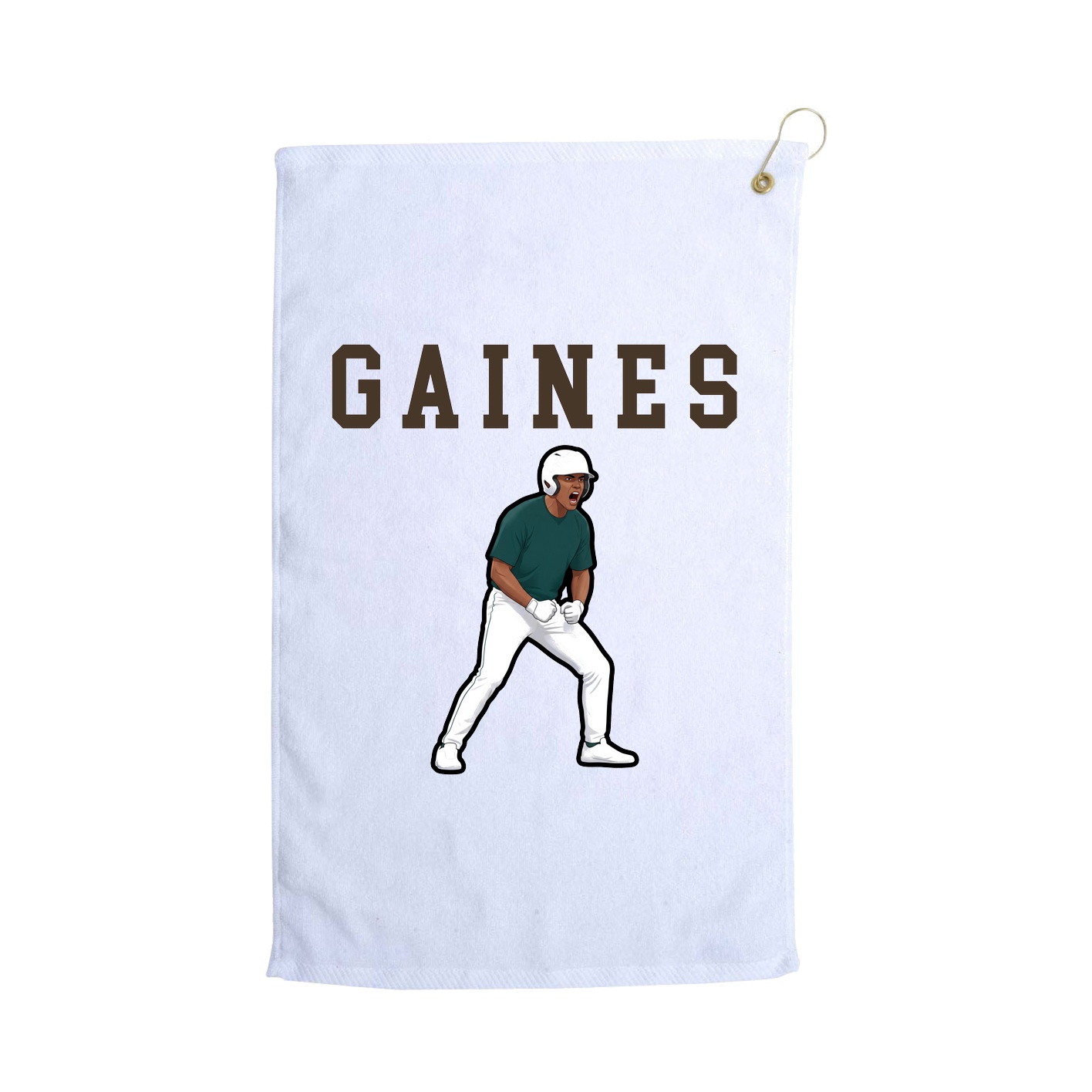 Golf Towel — Shirsey in White
