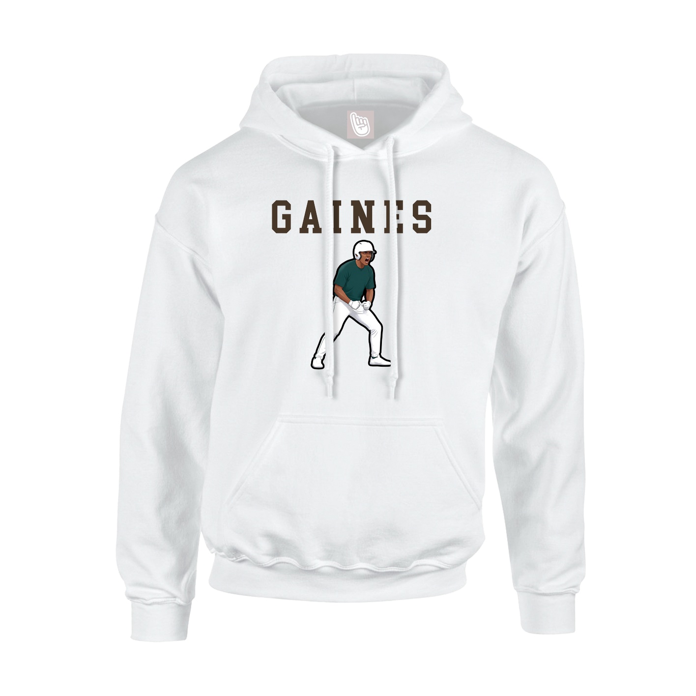 Hoodie — Shirsey in White