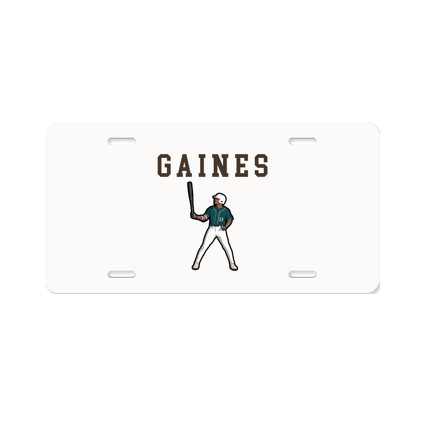 License Plate — Shirsey in Classic