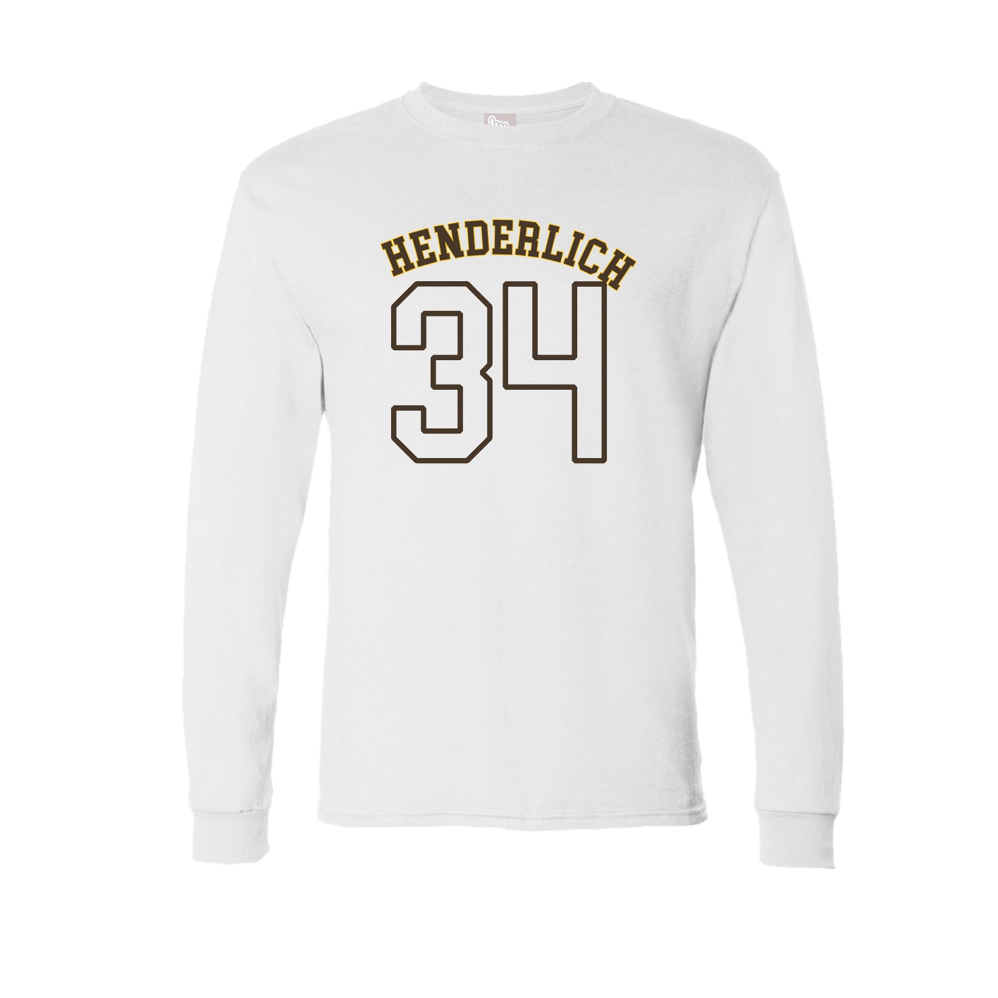 Long Sleeve Tee — Shirsey Arch in White