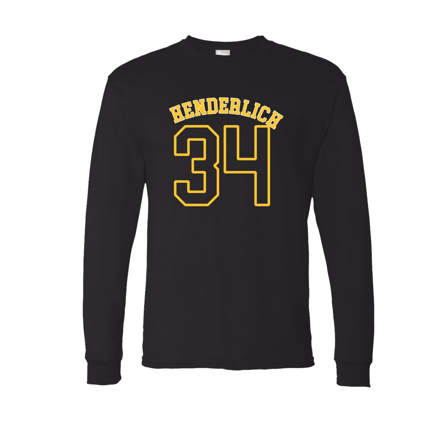 Long Sleeve Tee — Shirsey Arch in Black