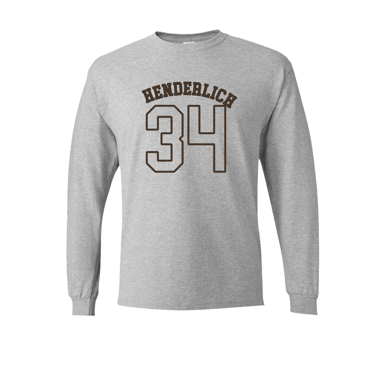 Long Sleeve Tee — Shirsey Arch in Grey