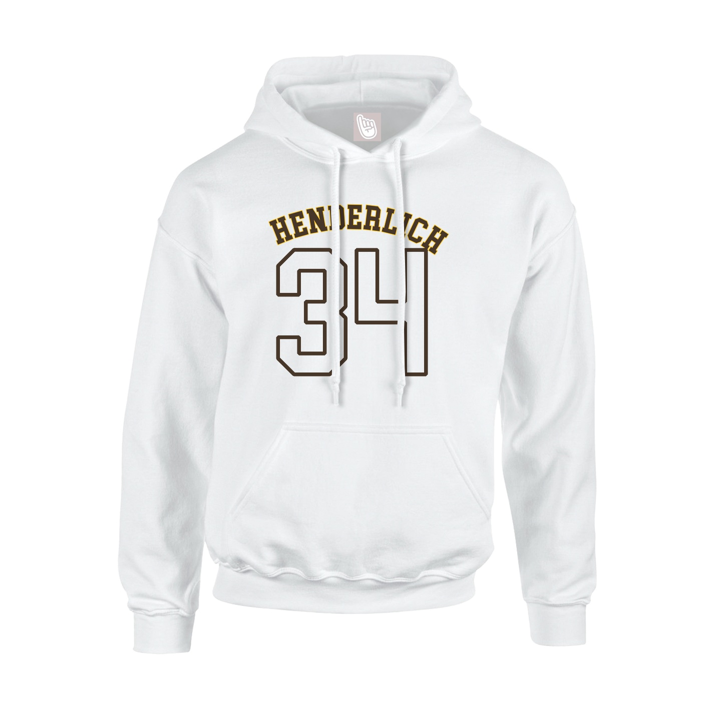 Hoodie — Shirsey Arch in White