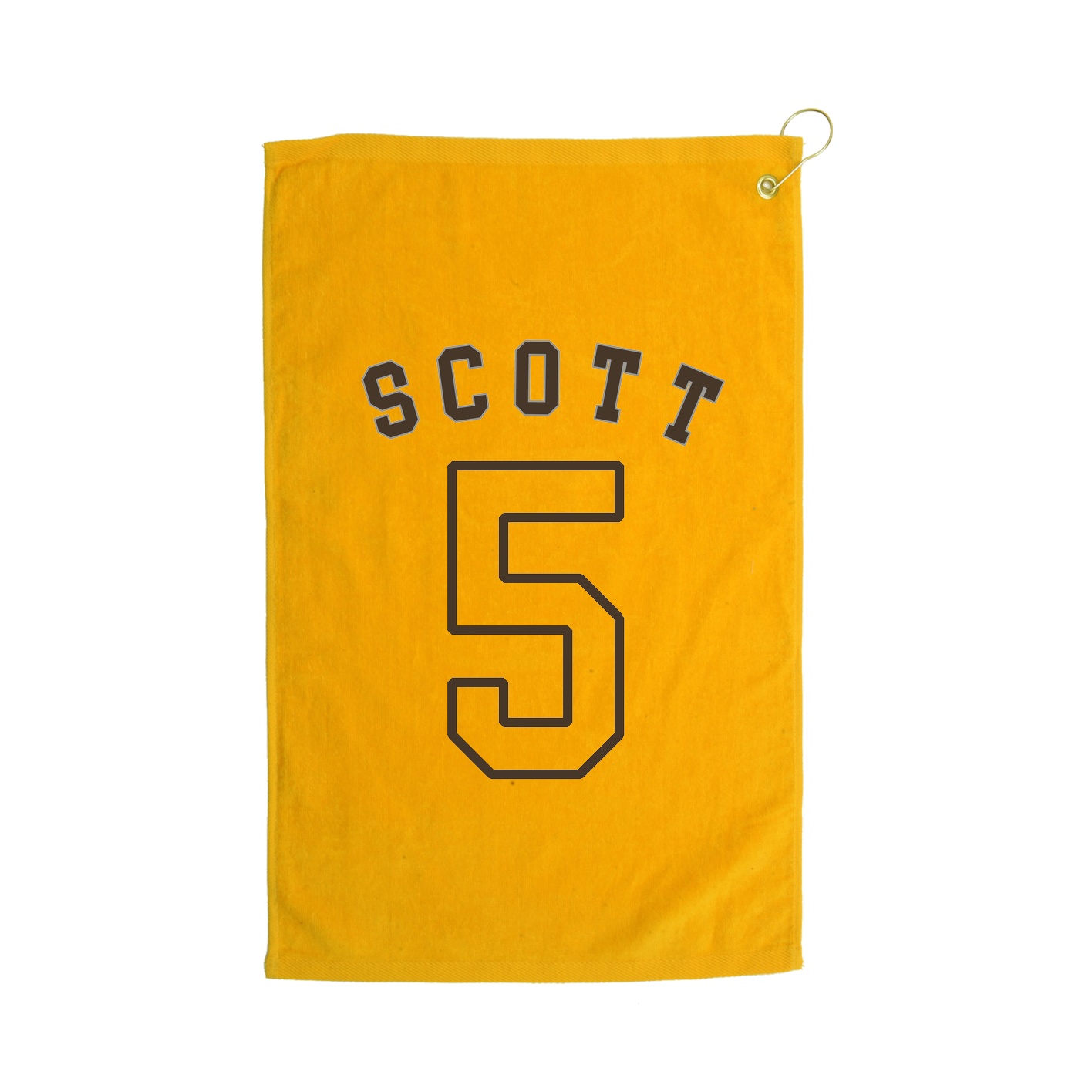 Golf Towel — Shirsey Arch in Gold