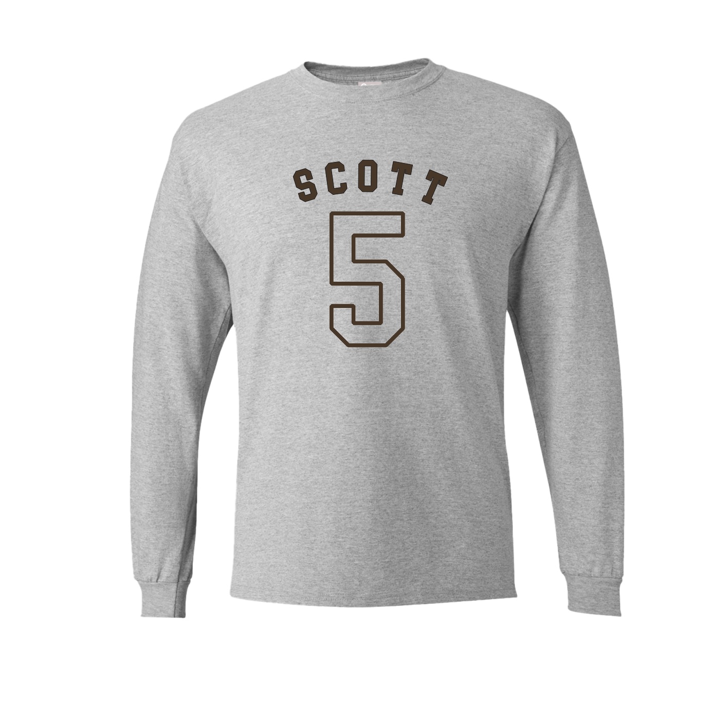 Long Sleeve Tee — Shirsey Arch in Grey