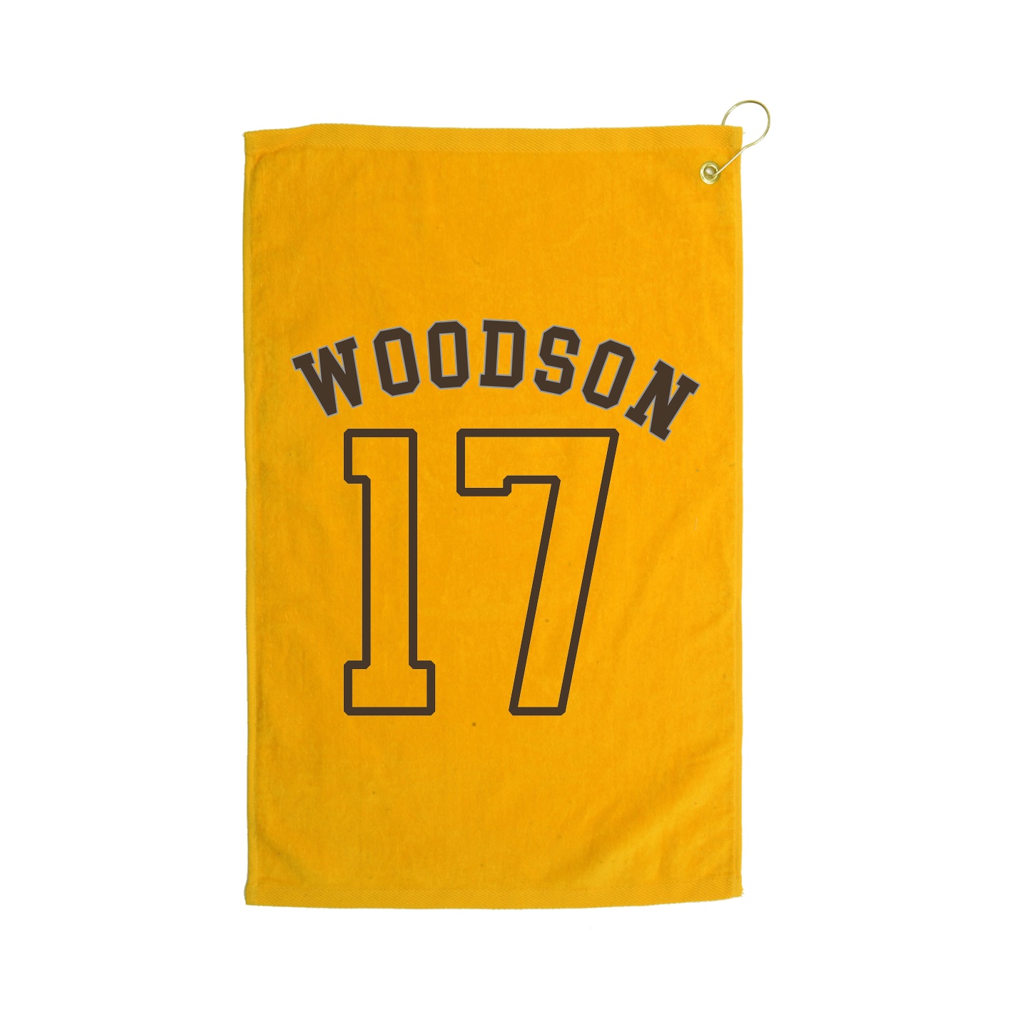 Golf Towel — Shirsey Arch in Gold