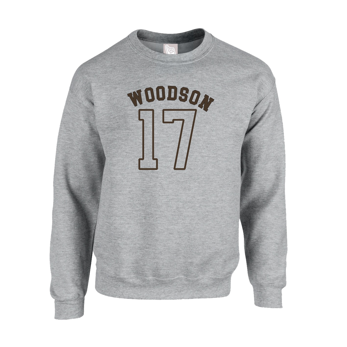 Fleece Crew — Shirsey Arch in Grey