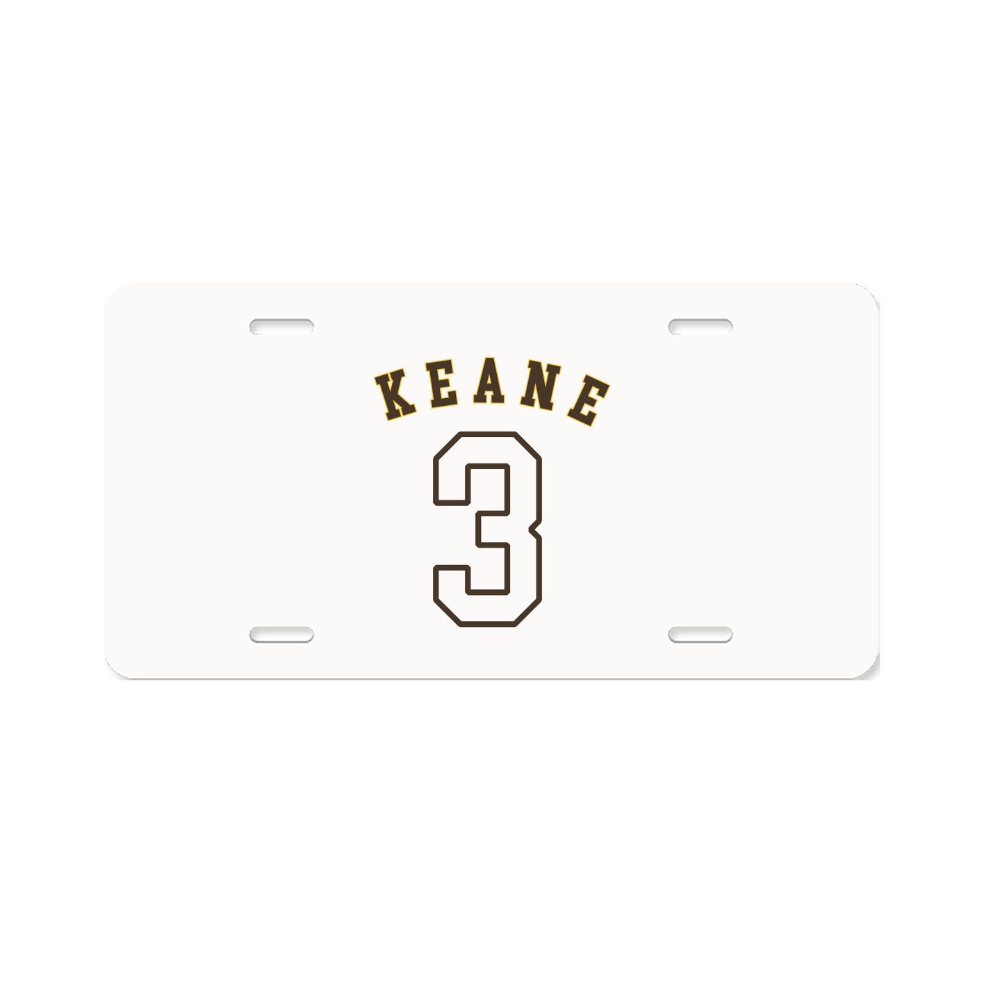 License Plate — Shirsey Arch in Classic