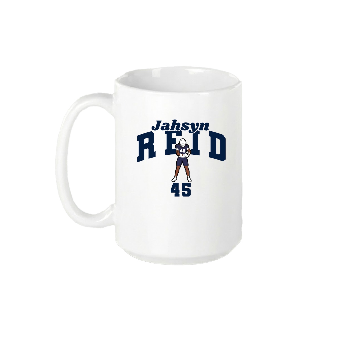 15oz Coffee Mug — Signature Arch in White