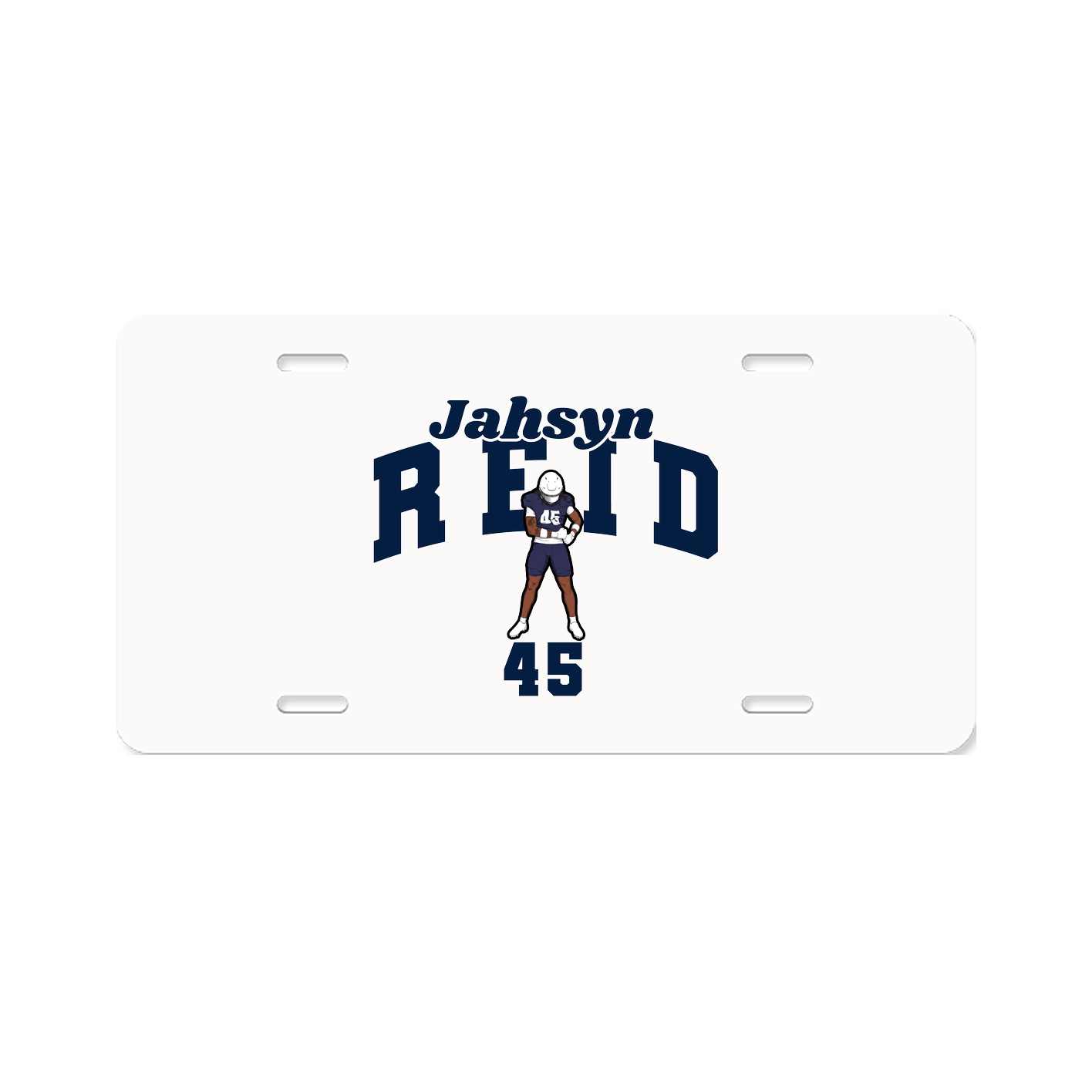 License Plate — Signature Arch in Classic