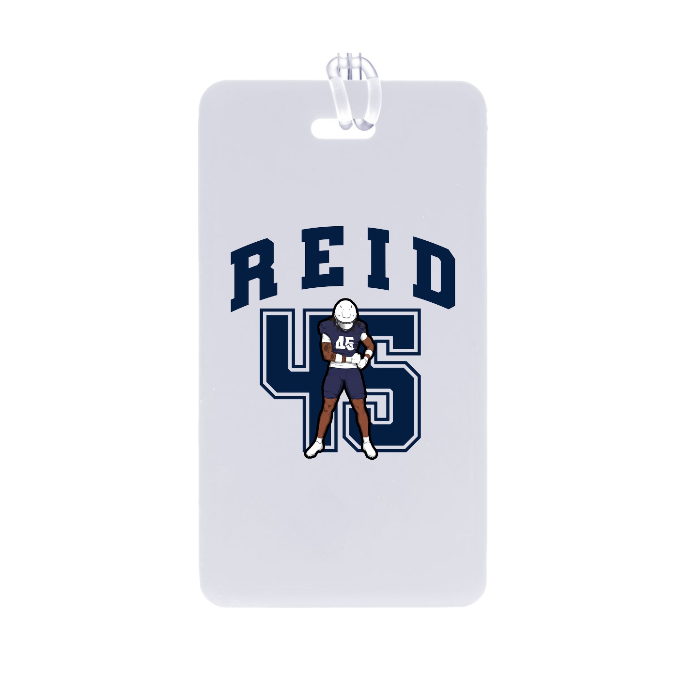Bag Tag — Number in Classic