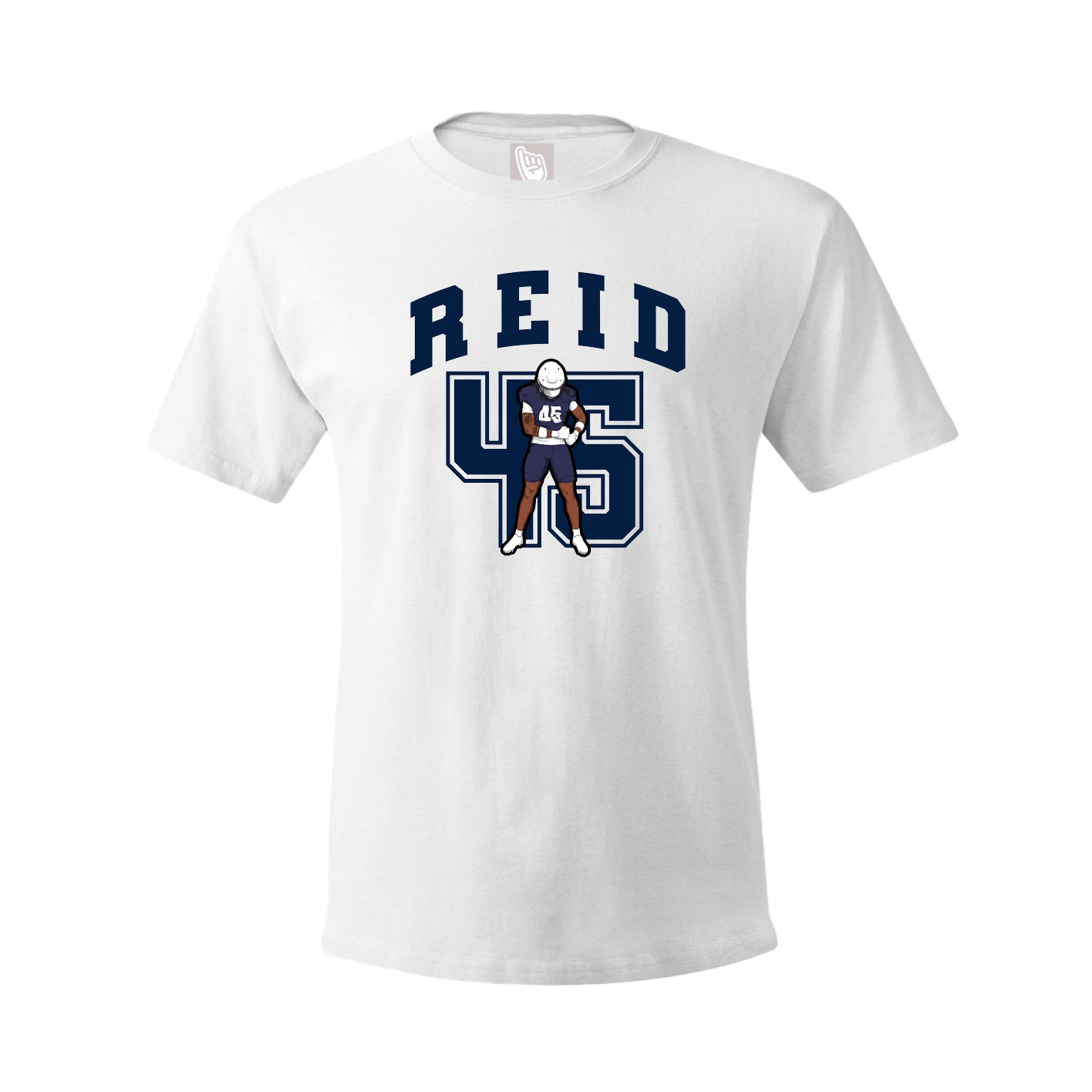 Tee — Number in White