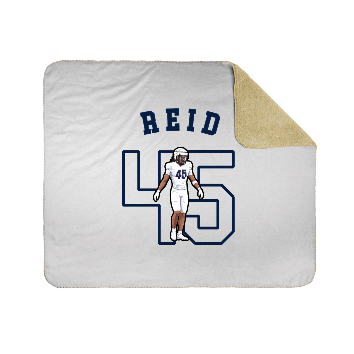 Throw Blanket — Shirsey Arch in White