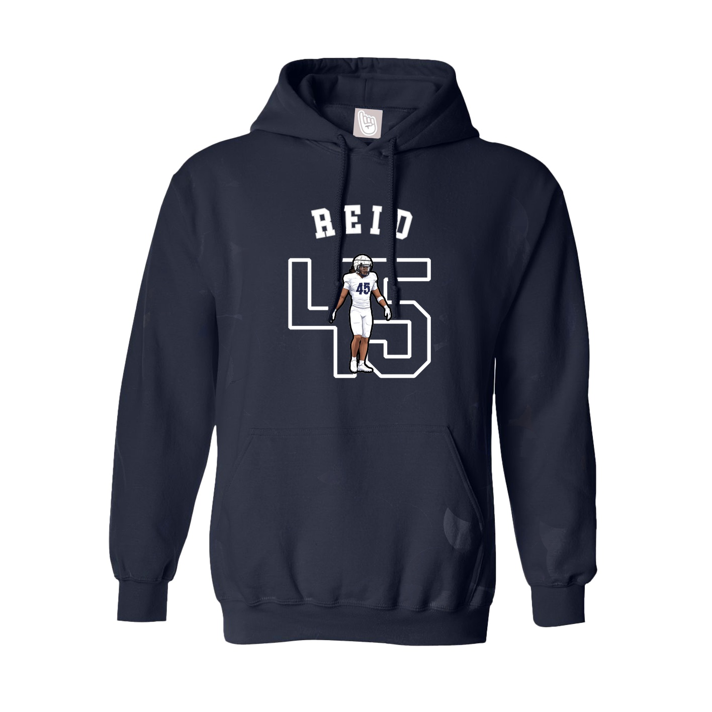 Youth Hoodie — Shirsey Arch in Navy