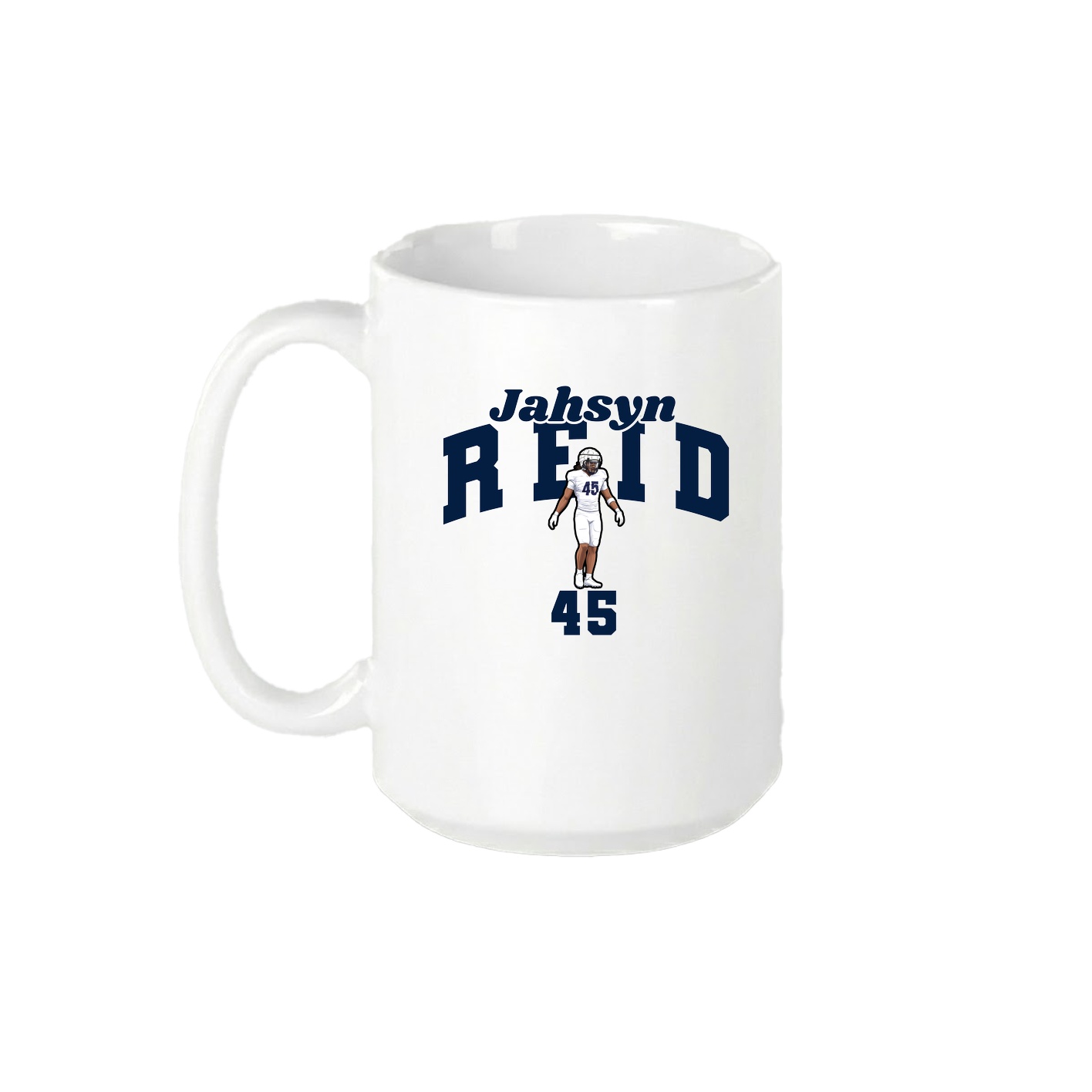15oz Coffee Mug — Signature Arch in White