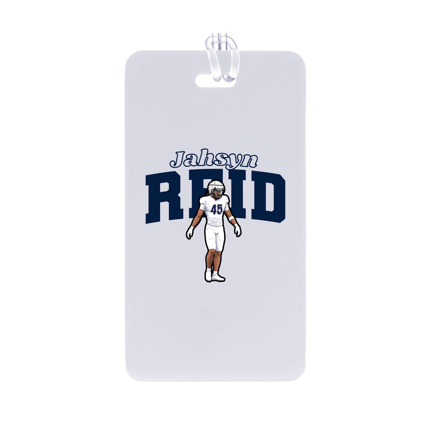 Bag Tag — Name Arch in Classic