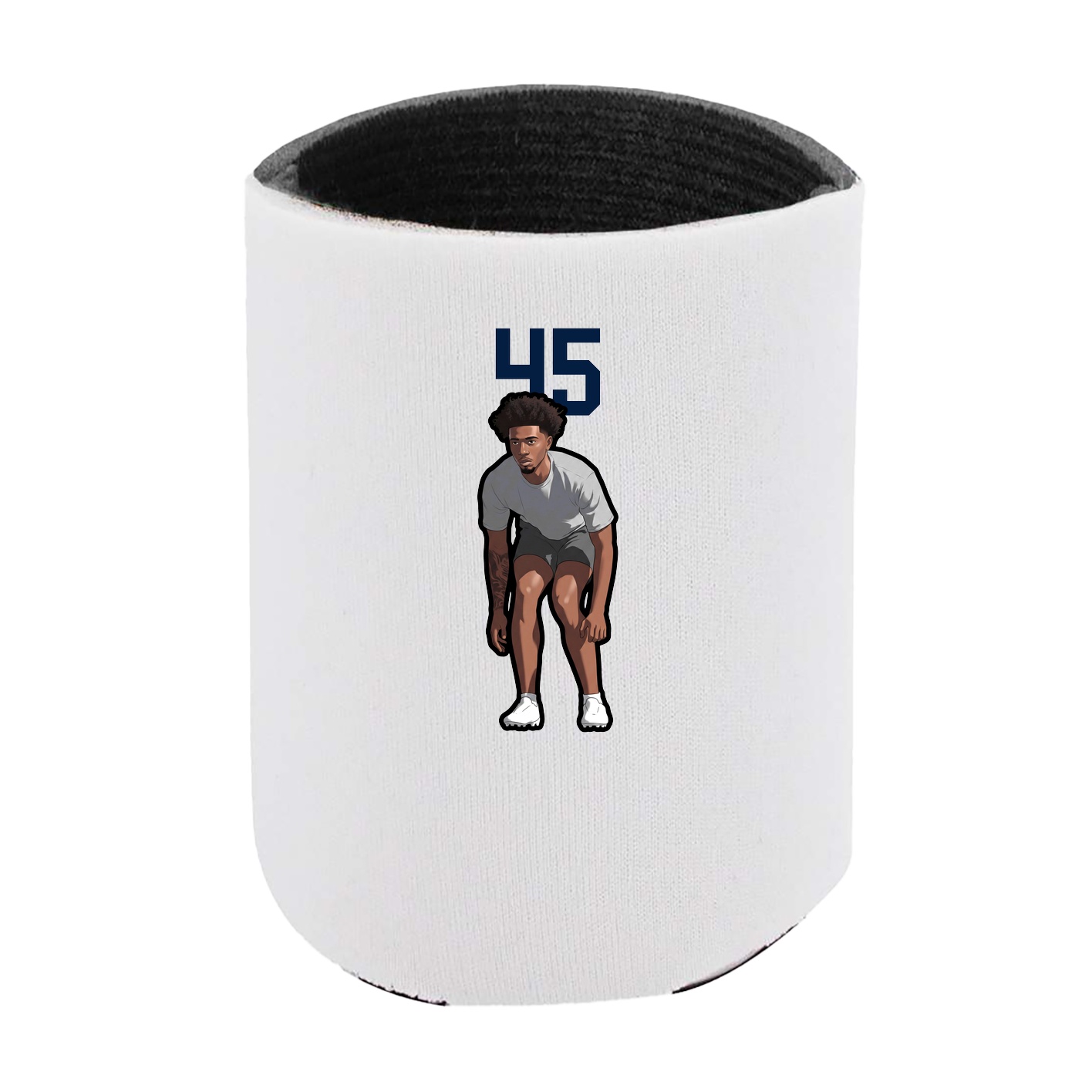 Can Holder — Number Top in White