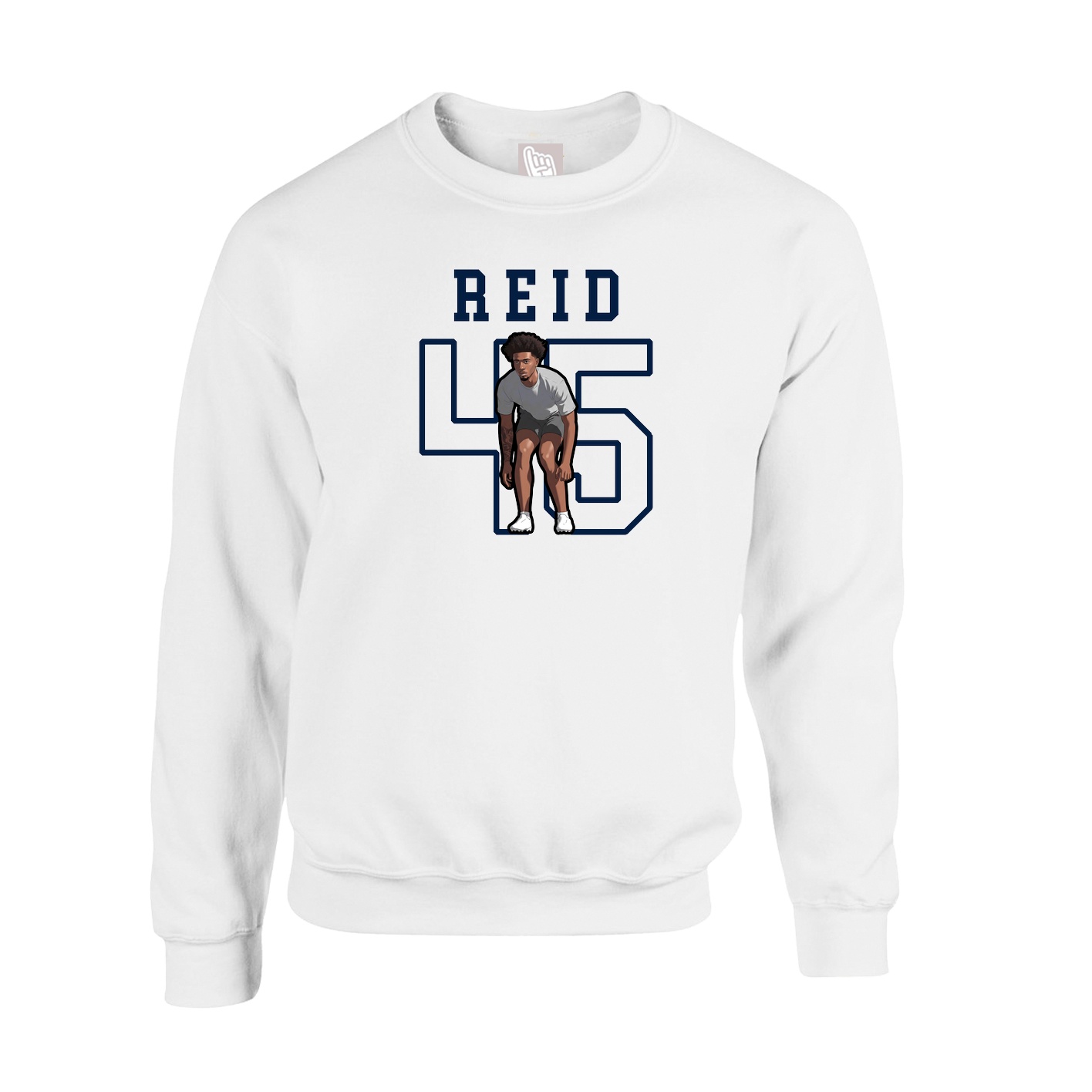 Fleece Crew — Shirsey in White