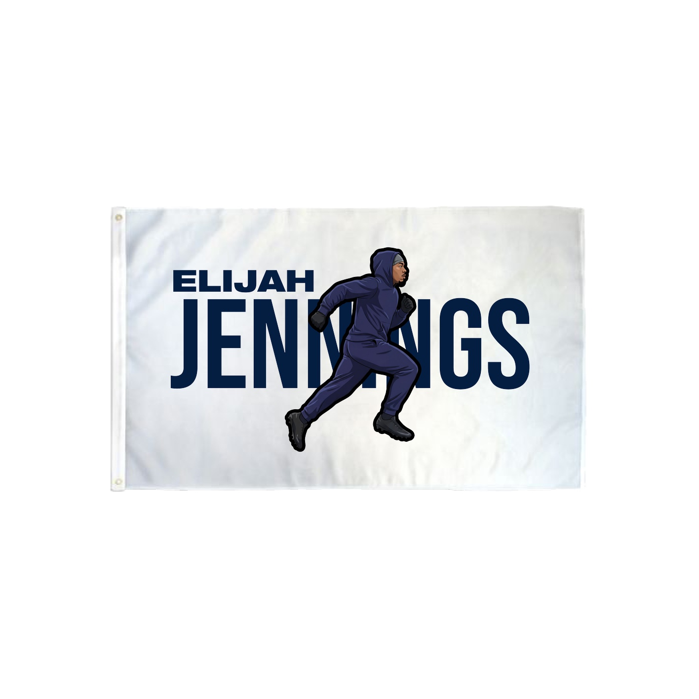 3x5 Flag — Player Name in Classic