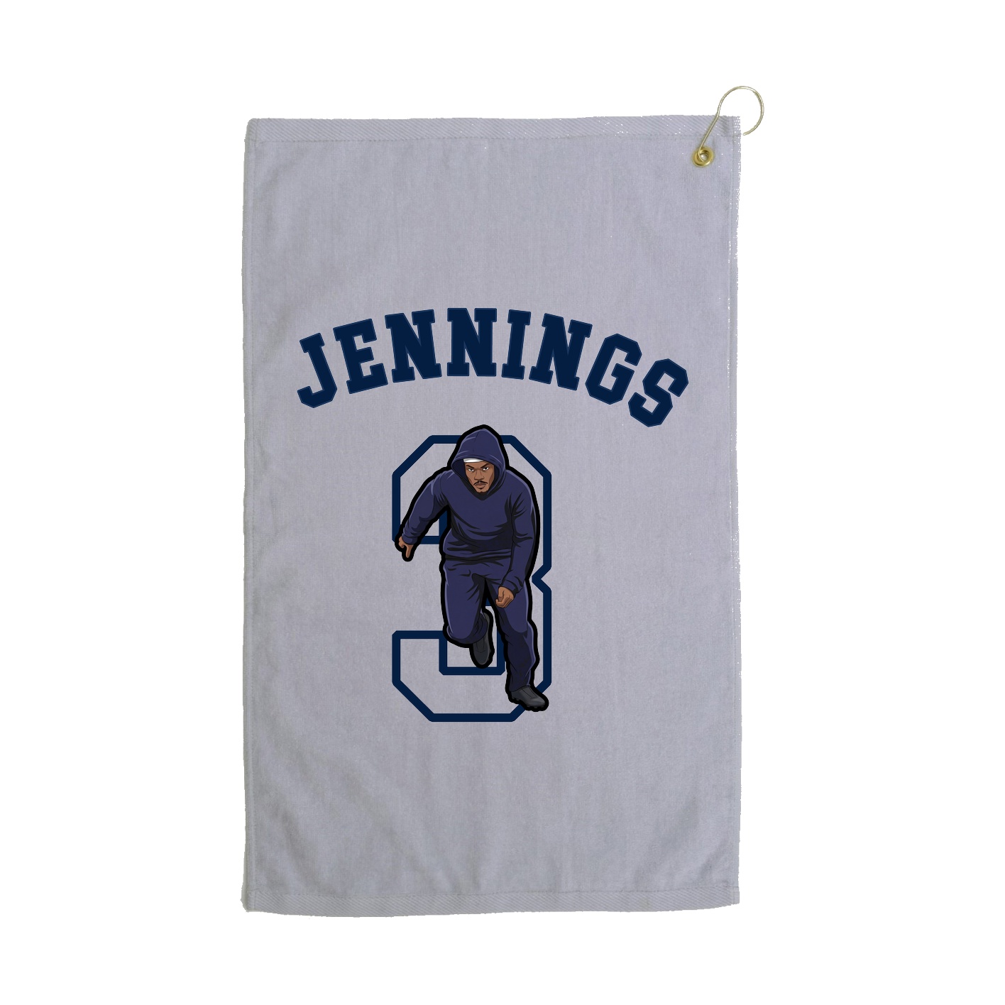 Golf Towel — Shirsey Arch in Grey