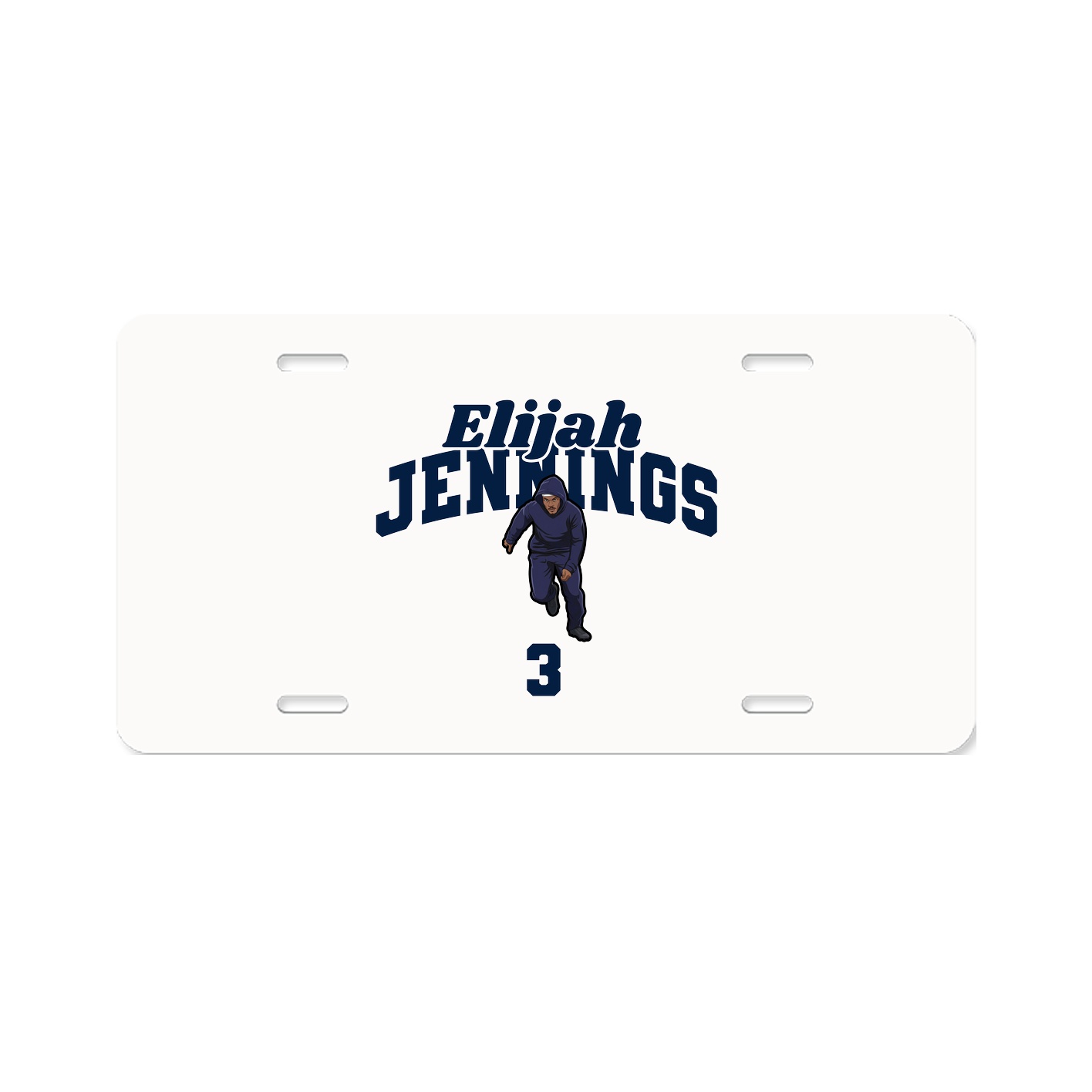 License Plate — Signature Arch in Classic