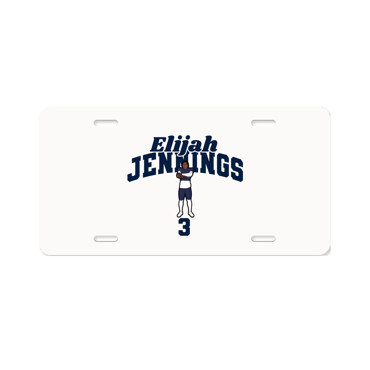 License Plate — Signature Arch in Classic