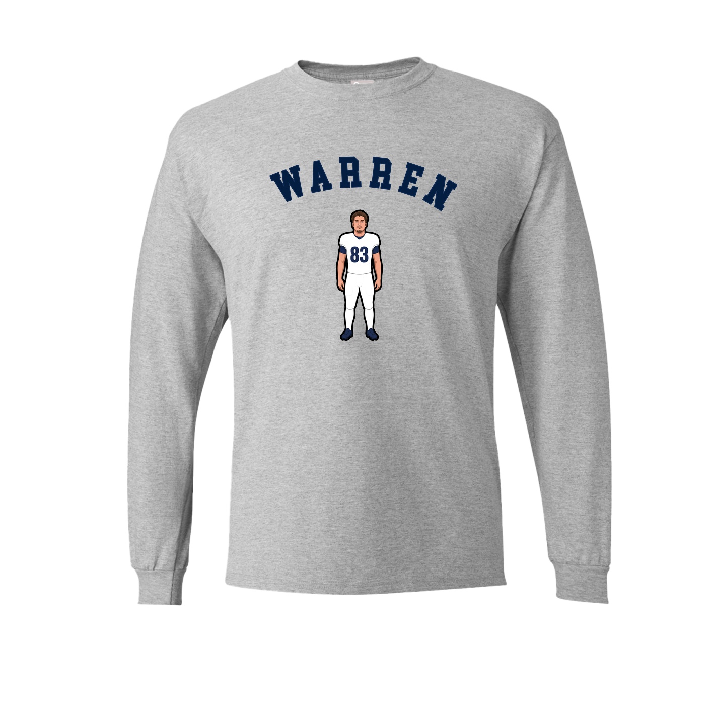 Long Sleeve Tee — Shirsey Arch in Grey