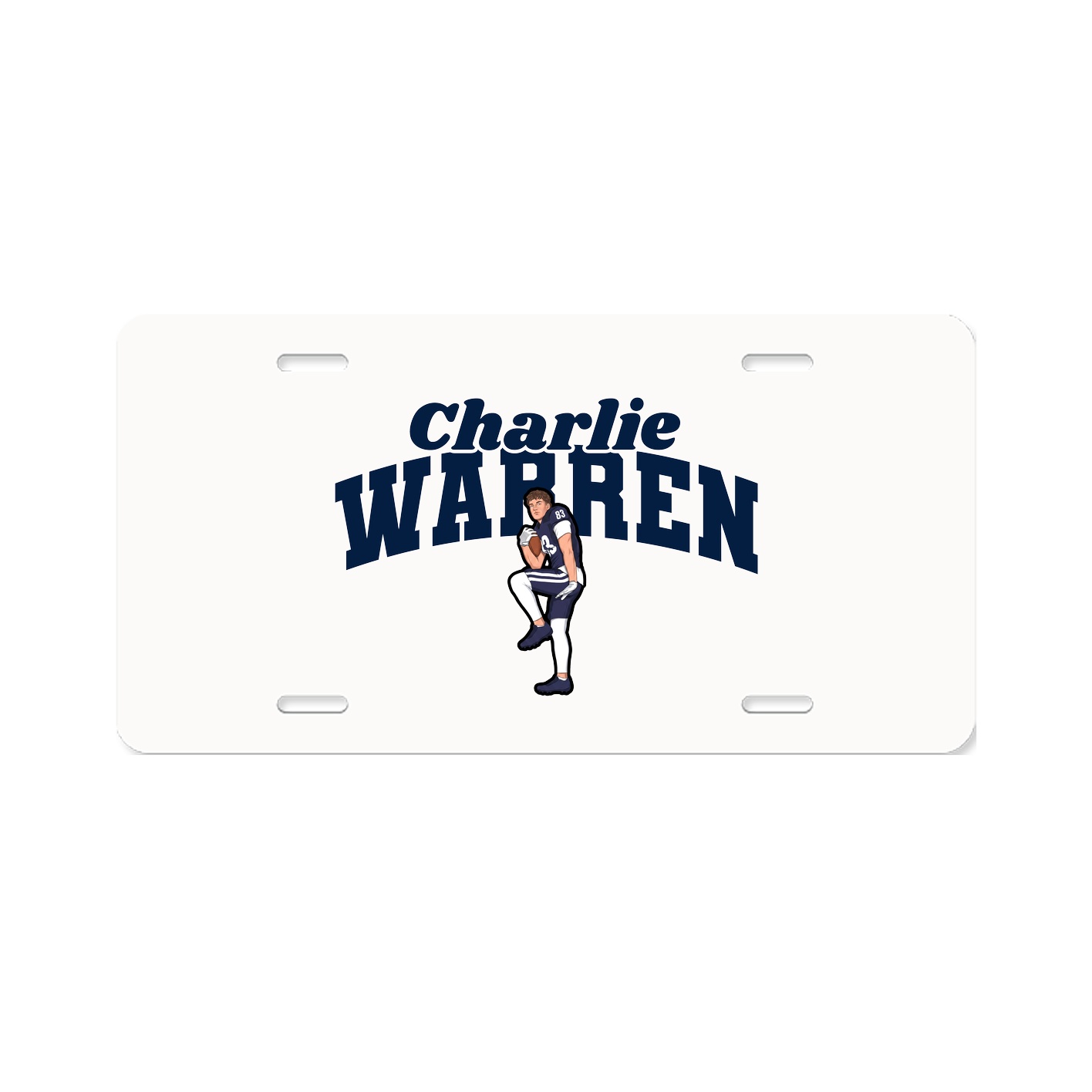 License Plate — Signature Arch in Classic