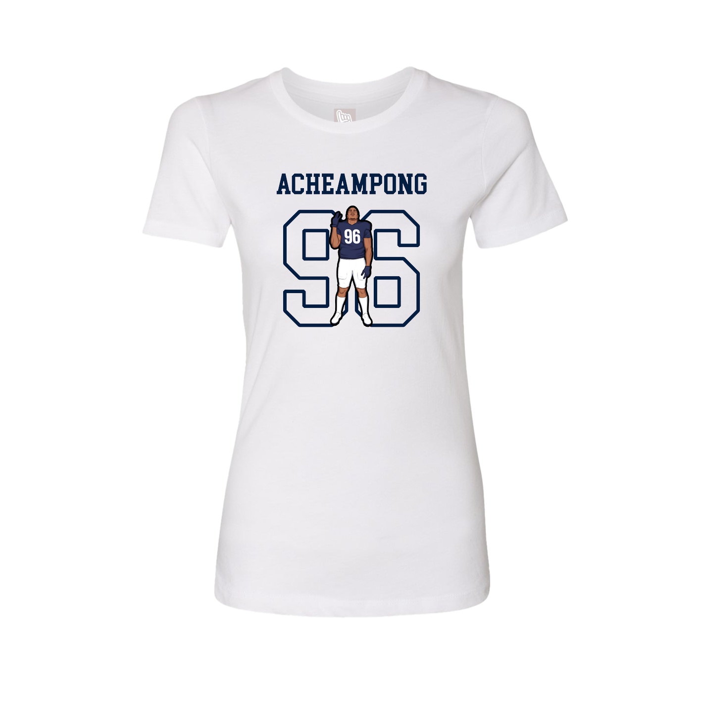 Fitted Women's Tee — Shirsey in White