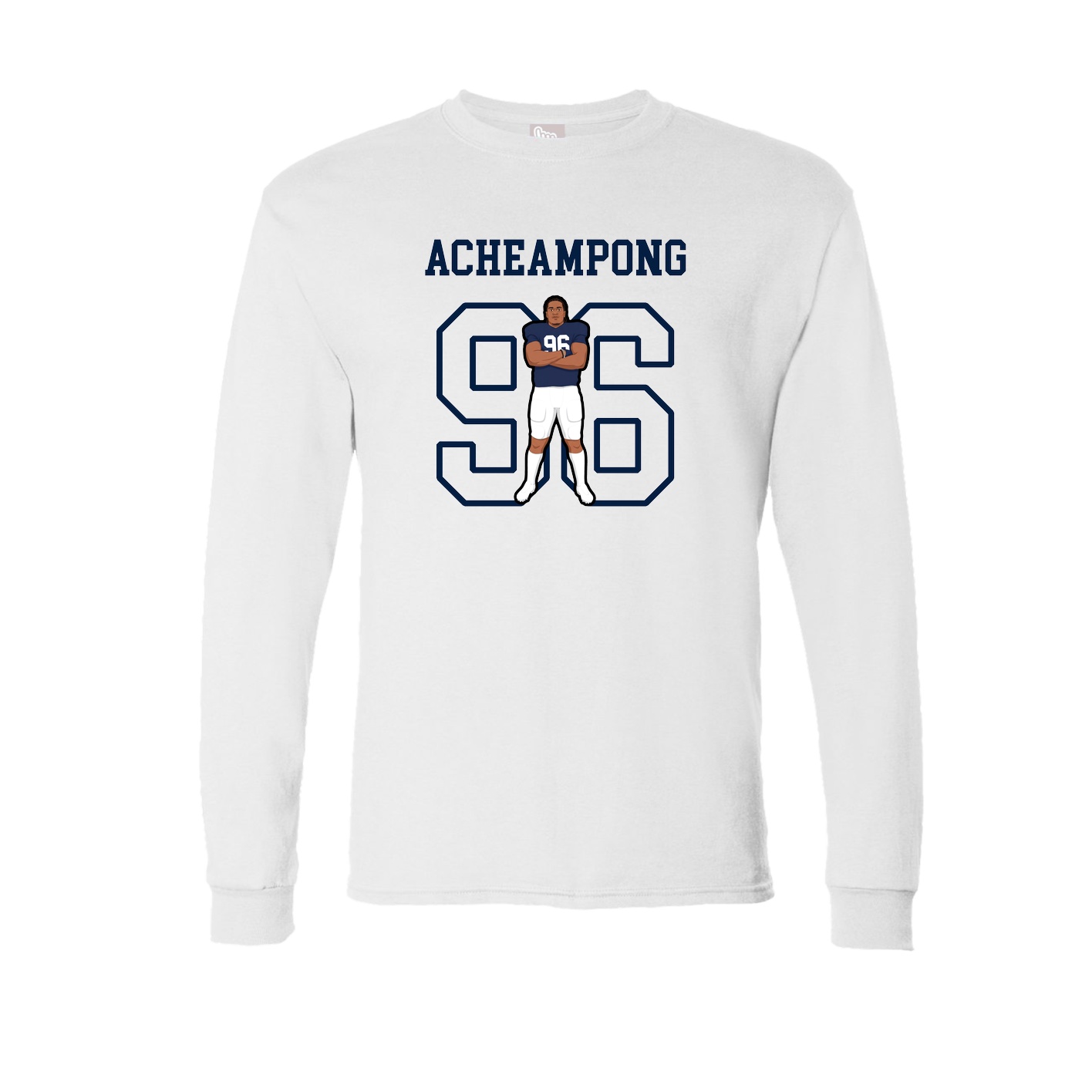 Long Sleeve Tee — Shirsey in White