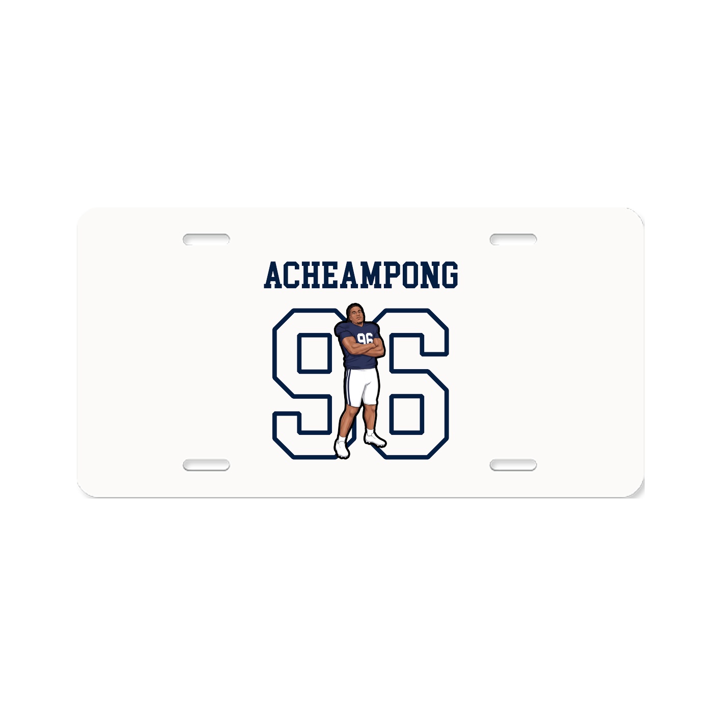 License Plate — Shirsey in Classic