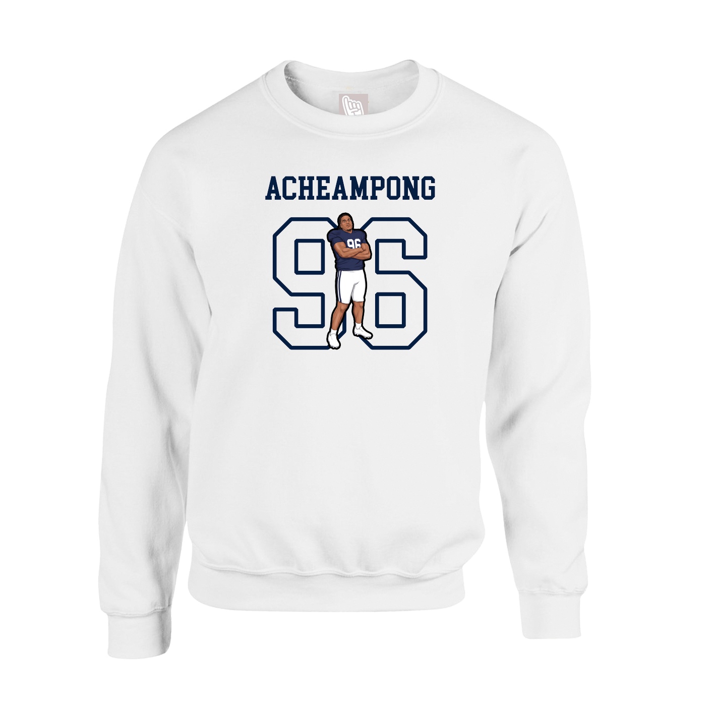 Fleece Crew — Shirsey in White