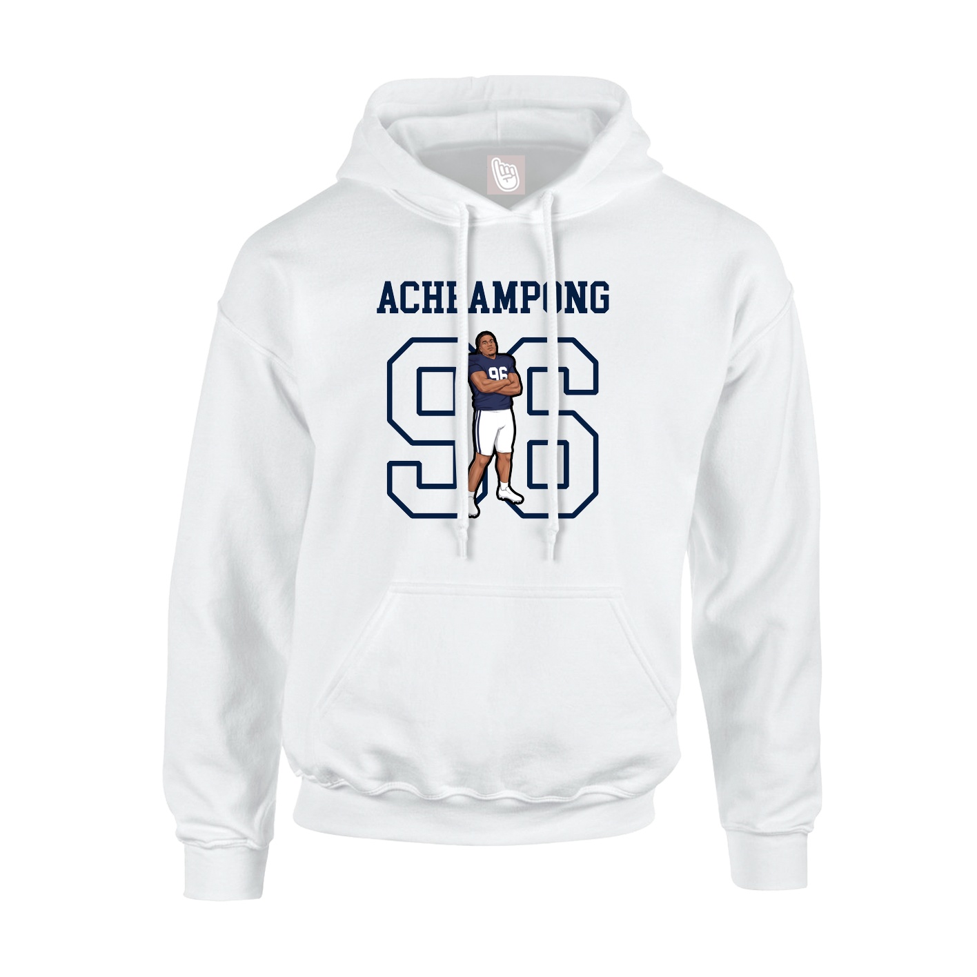 Youth Hoodie — Shirsey in White