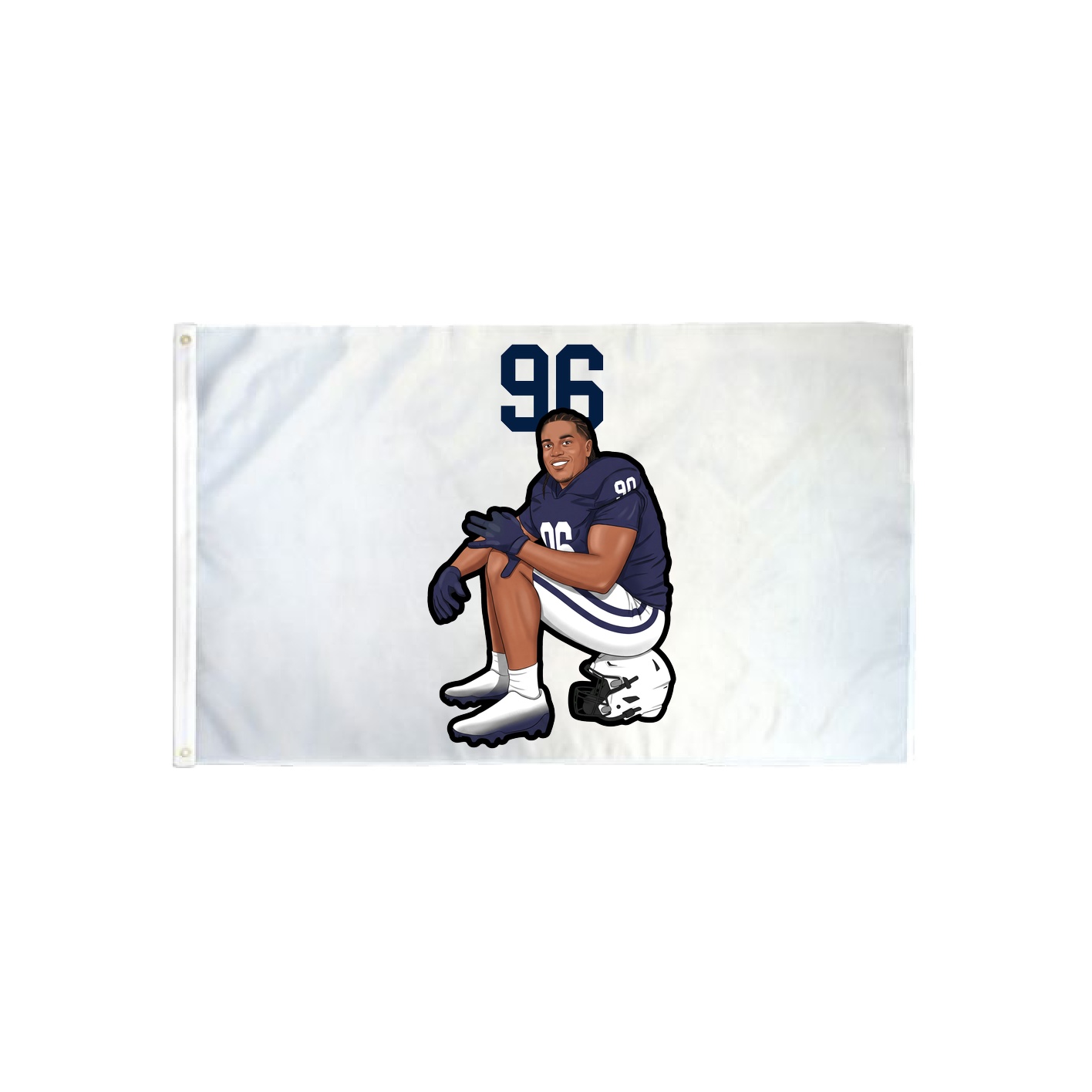 3x5 Flag — Number Top in Classic