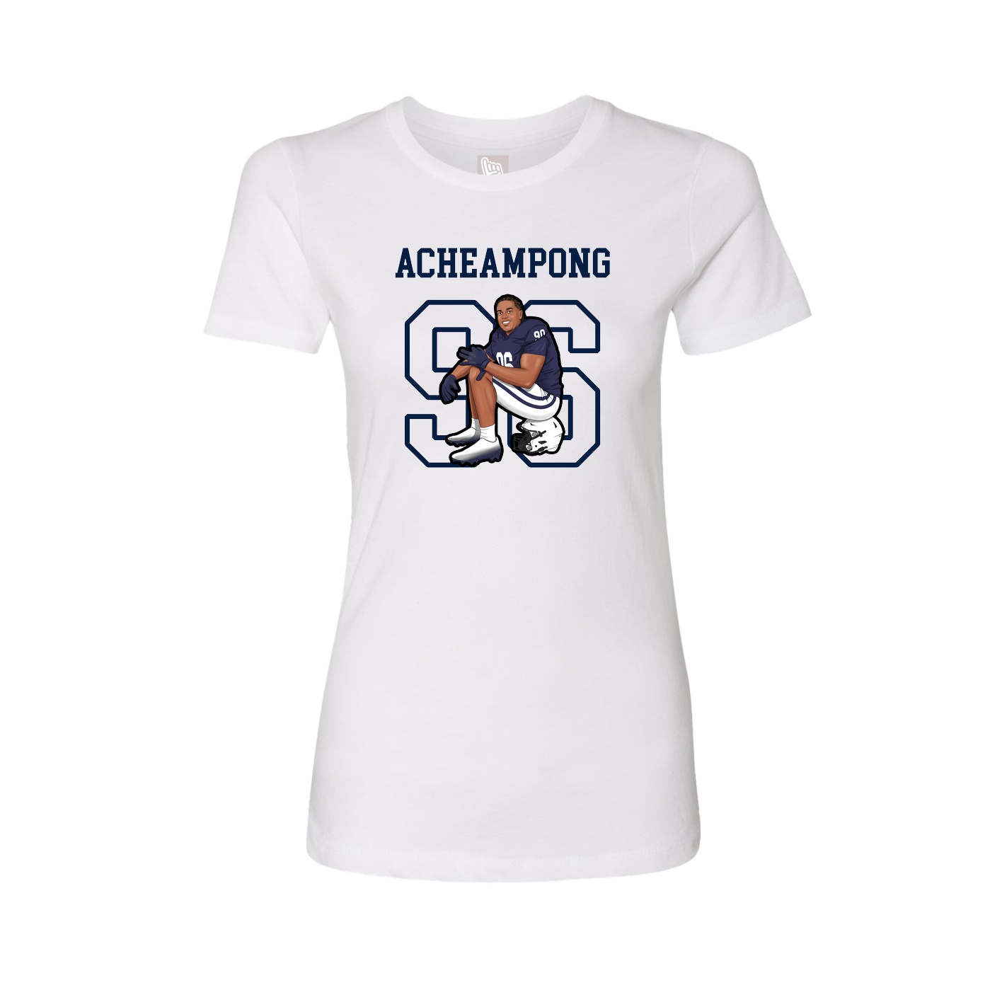 Fitted Women's Tee — Shirsey in White