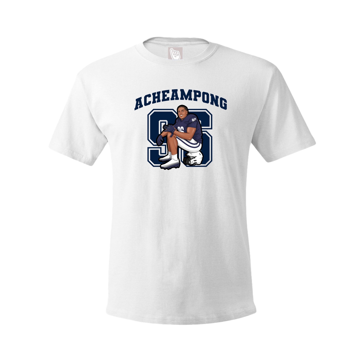 Tee — Number in White