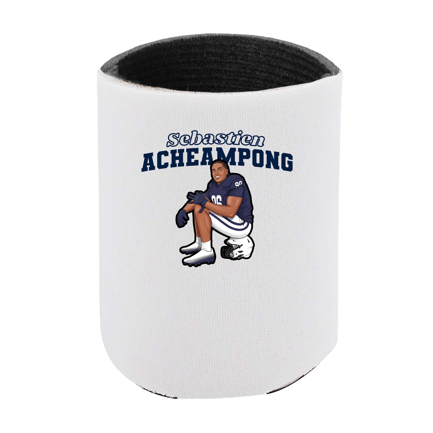 Can Holder — Name Arch in White