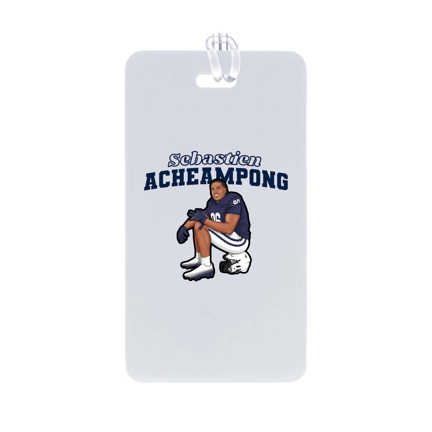 Bag Tag — Name Arch in Classic